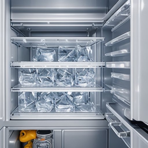 Warum bildet sich Eis an der Rückwand meines Kühlschranks?